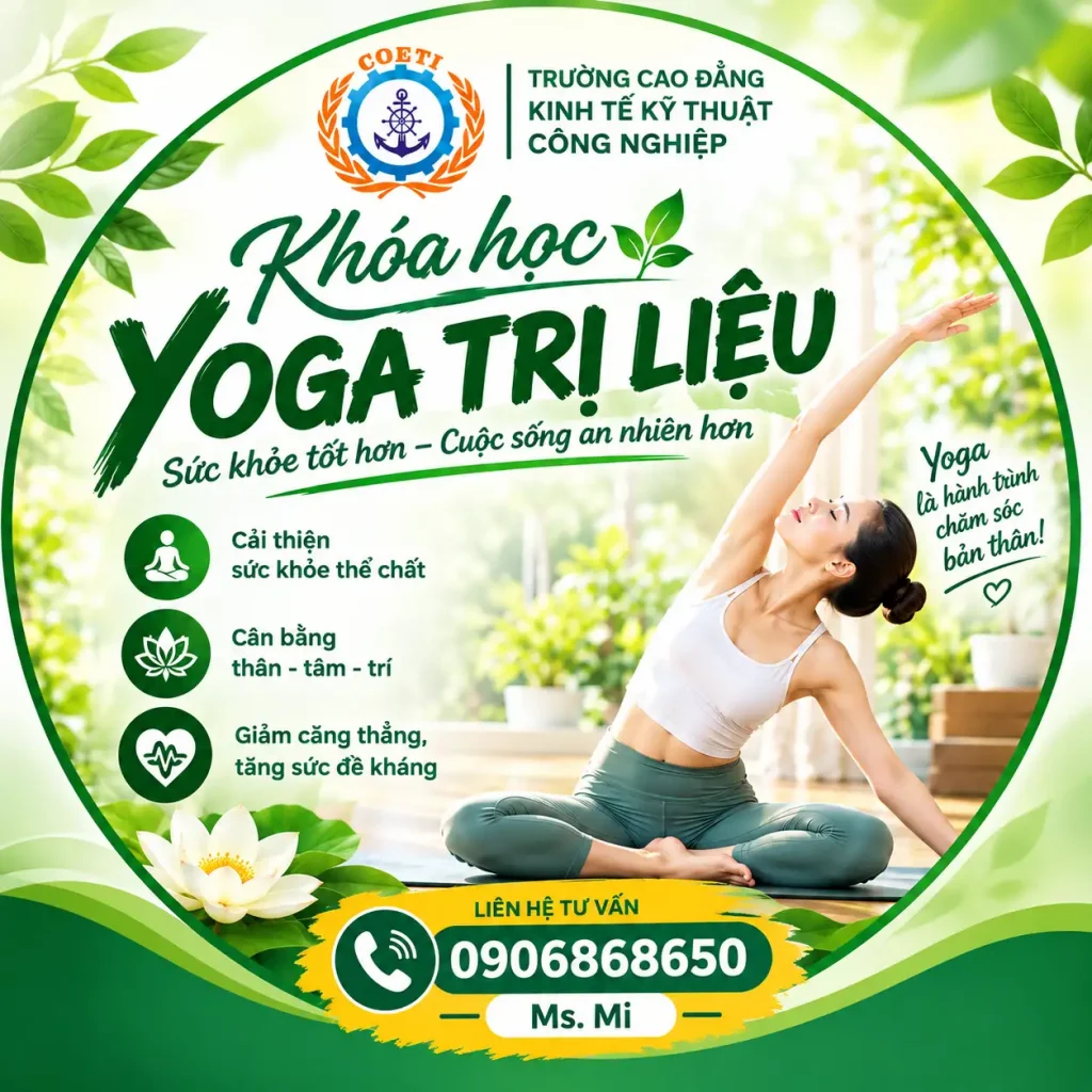 Khóa học Yoga trị liệu – Đào tạo Yoga trị liệu chuyên sâu